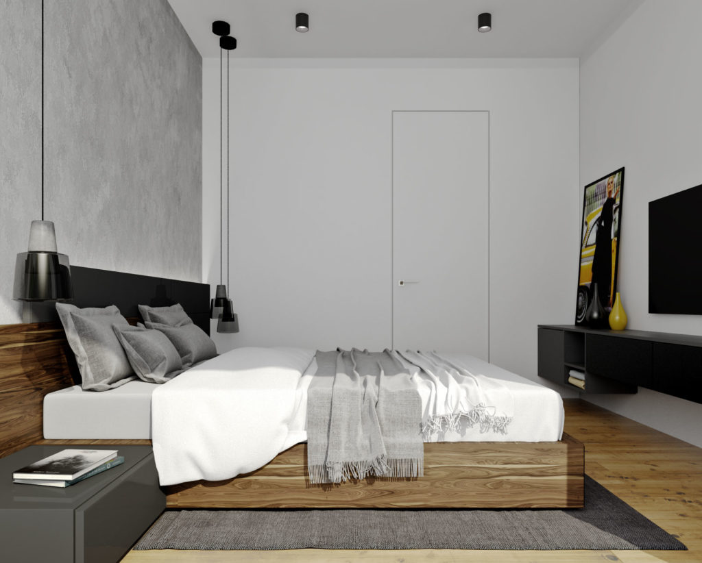 Hosťovská izba- moderná a jednoduchá